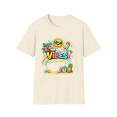 Summer Vibes T-Shirt Unisex — Sunny Popsicle Tropical Graphic Tee