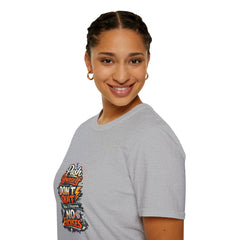 Motivational T-Shirt — "Push Yourself, Don't Quit" Graphic Tee