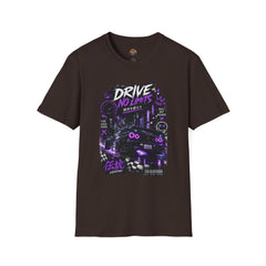 Drive No Limits Graphic T-Shirt Unisex— Neon City Racing Tee