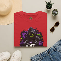 Gaming T-Shirt — "Eat Sleep Game Repeat" Unisex Neon Gamer Hoodie Graphic Tee
