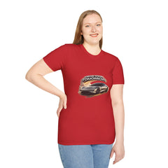 Drive Your Tomorrow T‑Shirt — Futuristic Sports Car Graphic Tee