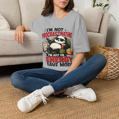 I'm Not Procrastinating Panda T-Shirt – Funny Lazy Panda Graphic Tee
