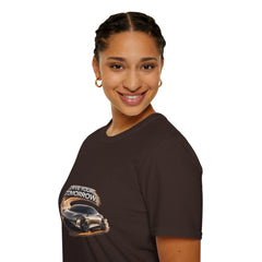 Drive Your Tomorrow T‑Shirt — Futuristic Sports Car Graphic Tee
