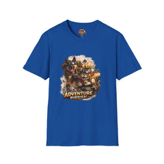 Adventure Buddies T-Shirt Unisex— Dog & Cat Road Trip Graphic Tee