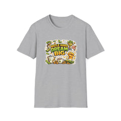 Dream Big Hustle Tee — Motivational Graphic T-Shirt Unisex