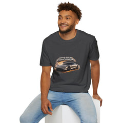Drive Your Tomorrow T‑Shirt — Futuristic Sports Car Graphic Tee