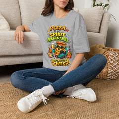 Pizza Is My Spirit Animal Unisex T-Shirt — Funny Pizza Lover Tee