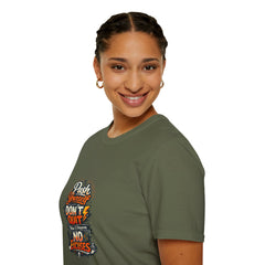Motivational T-Shirt — "Push Yourself, Don't Quit" Graphic Tee