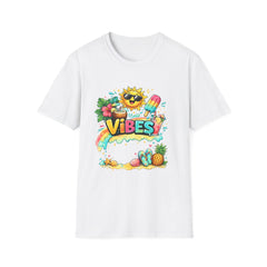 Summer Vibes T-Shirt Unisex — Sunny Popsicle Tropical Graphic Tee