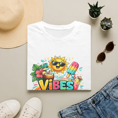 Summer Vibes T-Shirt Unisex — Sunny Popsicle Tropical Graphic Tee