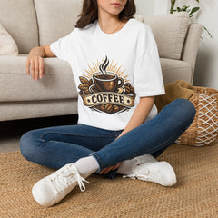Coffee Cup T-Shirt Unisex— Retro Coffee Logo Tee