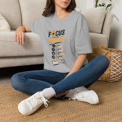 Focus on the Mission Unisex T-Shirt — Motivational Goal-Setting Tee