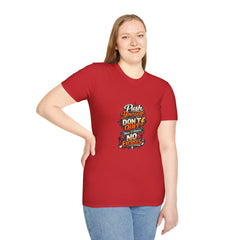Motivational T-Shirt — "Push Yourself, Don't Quit" Graphic Tee