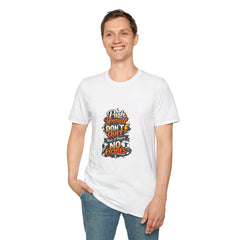 Motivational T-Shirt — "Push Yourself, Don't Quit" Graphic Tee