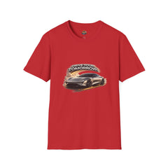 Drive Your Tomorrow T‑Shirt — Futuristic Sports Car Graphic Tee