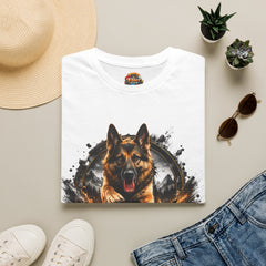 German Shepherd T-Shirt Unisex — "Unleash The Adventure" Graphic Tee