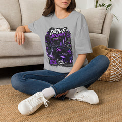 Drive No Limits Graphic T-Shirt Unisex— Neon City Racing Tee
