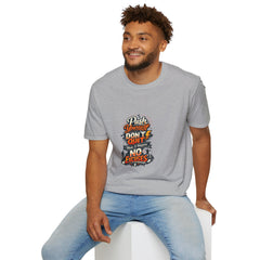 Motivational T-Shirt — "Push Yourself, Don't Quit" Graphic Tee