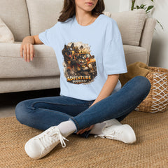 Adventure Buddies T-Shirt Unisex— Dog & Cat Road Trip Graphic Tee
