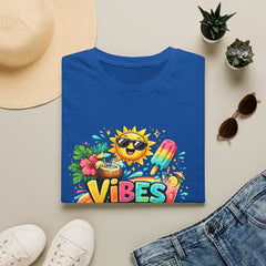 Summer Vibes T-Shirt Unisex — Sunny Popsicle Tropical Graphic Tee