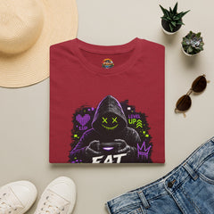 Gaming T-Shirt — "Eat Sleep Game Repeat" Unisex Neon Gamer Hoodie Graphic Tee