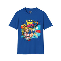 Pop Art! Graphic T-Shirt — Retro Comic Girl Design