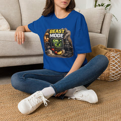 Beast Mode On Unisex T‑Shirt – Gym Motivation Fitness Tee