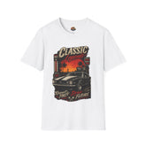 Classic Legends T-Shirt Unisex— Vintage Car Sunset Retro Graphic