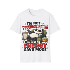 I'm Not Procrastinating Panda T-Shirt – Funny Lazy Panda Graphic Tee