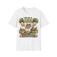 I'm In A Beer Mood Unisex T-Shirt — Funny Beer Drinking Graphic Tee
