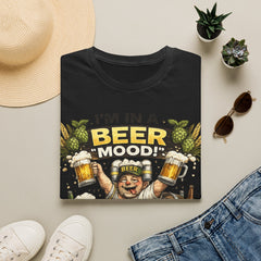 I'm In A Beer Mood Unisex T-Shirt — Funny Beer Drinking Graphic Tee