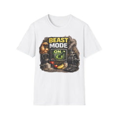 Beast Mode On Unisex T‑Shirt – Gym Motivation Fitness Tee