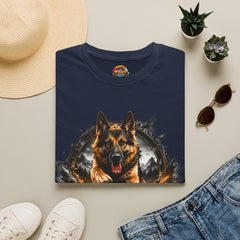 German Shepherd T-Shirt Unisex — "Unleash The Adventure" Graphic Tee