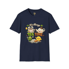 Tea Time Funny Unisex Softstyle T-Shirt