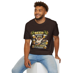 I'm In A Beer Mood Unisex T-Shirt — Funny Beer Drinking Graphic Tee