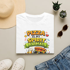 Pizza Is My Spirit Animal Unisex T-Shirt — Funny Pizza Lover Tee
