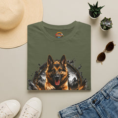 German Shepherd T-Shirt Unisex — "Unleash The Adventure" Graphic Tee