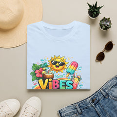 Summer Vibes T-Shirt Unisex — Sunny Popsicle Tropical Graphic Tee