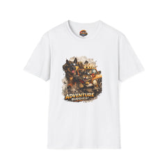 Adventure Buddies T-Shirt Unisex— Dog & Cat Road Trip Graphic Tee