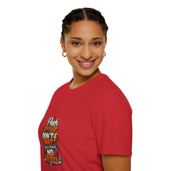 Motivational T-Shirt — "Push Yourself, Don't Quit" Graphic Tee