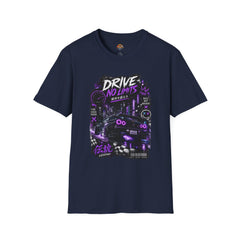 Drive No Limits Graphic T-Shirt Unisex— Neon City Racing Tee