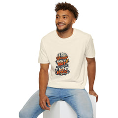 Motivational T-Shirt — "Push Yourself, Don't Quit" Graphic Tee