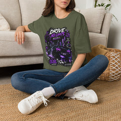 Drive No Limits Graphic T-Shirt Unisex— Neon City Racing Tee