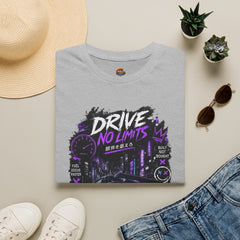 Drive No Limits Graphic T-Shirt Unisex— Neon City Racing Tee