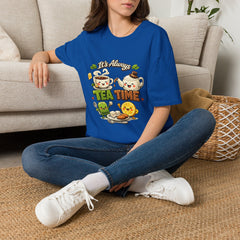 Tea Time Funny Unisex Softstyle T-Shirt