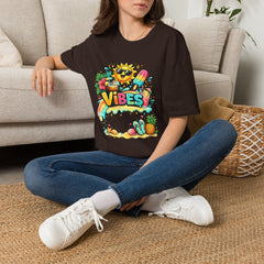 Summer Vibes T-Shirt Unisex — Sunny Popsicle Tropical Graphic Tee