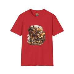 Adventure Buddies T-Shirt Unisex— Dog & Cat Road Trip Graphic Tee