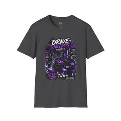 Drive No Limits Graphic T-Shirt Unisex— Neon City Racing Tee