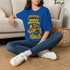 Pizza Is My Spirit Animal Unisex T-Shirt — Funny Pizza Lover Tee