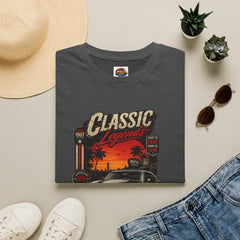 Classic Legends T-Shirt Unisex— Vintage Car Sunset Retro Graphic